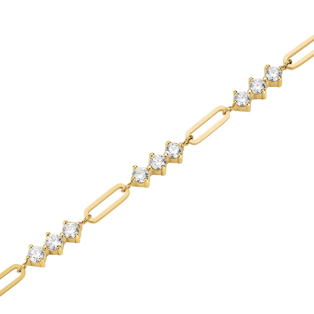 Rosefield Graduated Crystal Necklace - Image 2