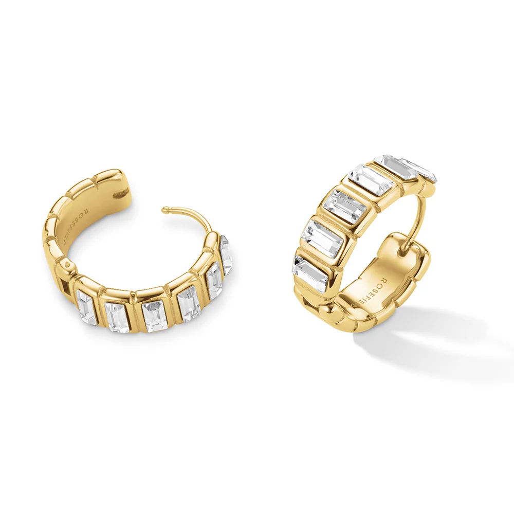 Rosefield Iconic Octagon Hoops - Image 2