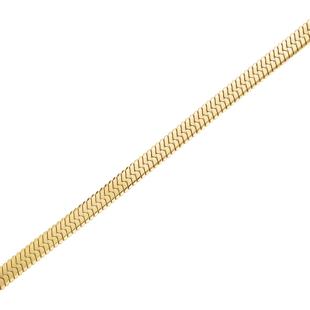 Rosefield Large Gold Snake Bracelet - Image 2