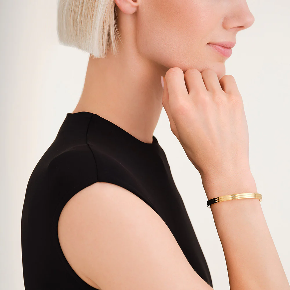 Rosefield Striped Bangle - Image 3