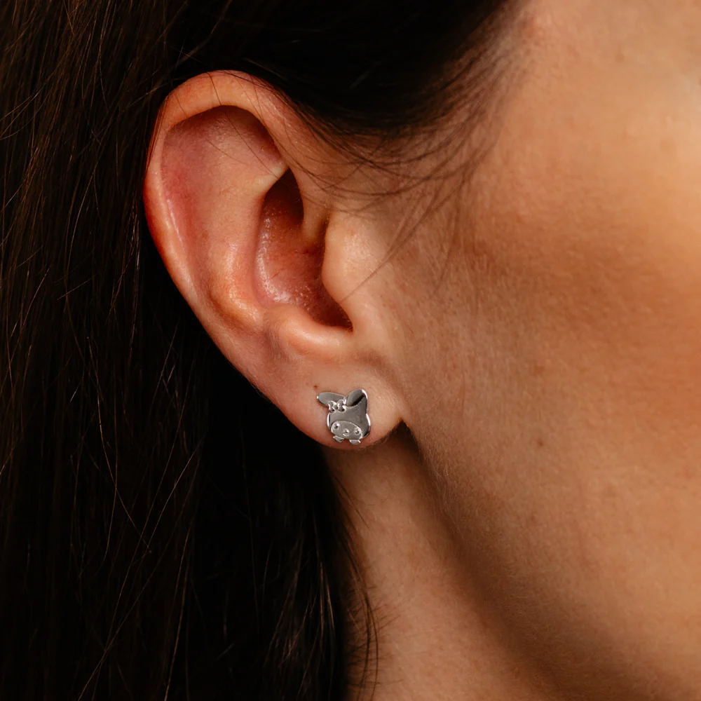 Sanrio My Melody Sterling Silver Stud Earrings - Image 2