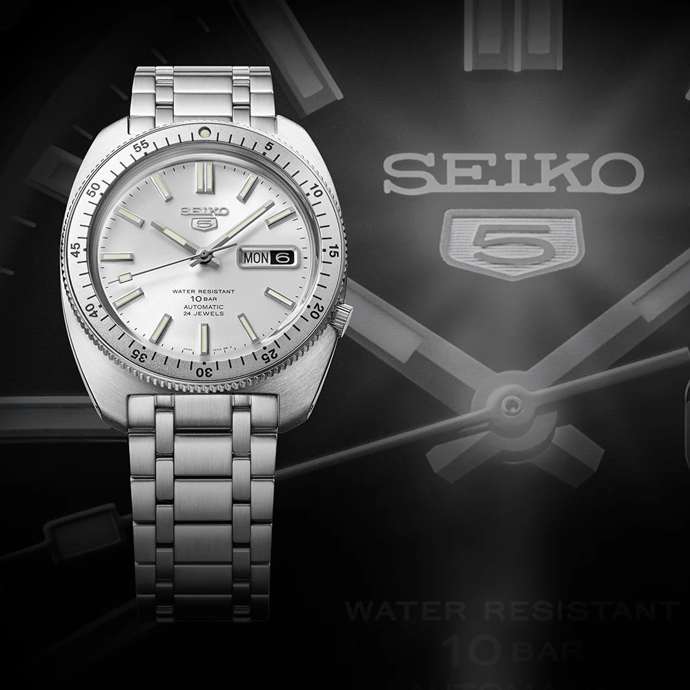 Seiko 5 Heritage Re-Creation SRPL91K 'Gene Kranz' Automatic Limited Edition - Image 5