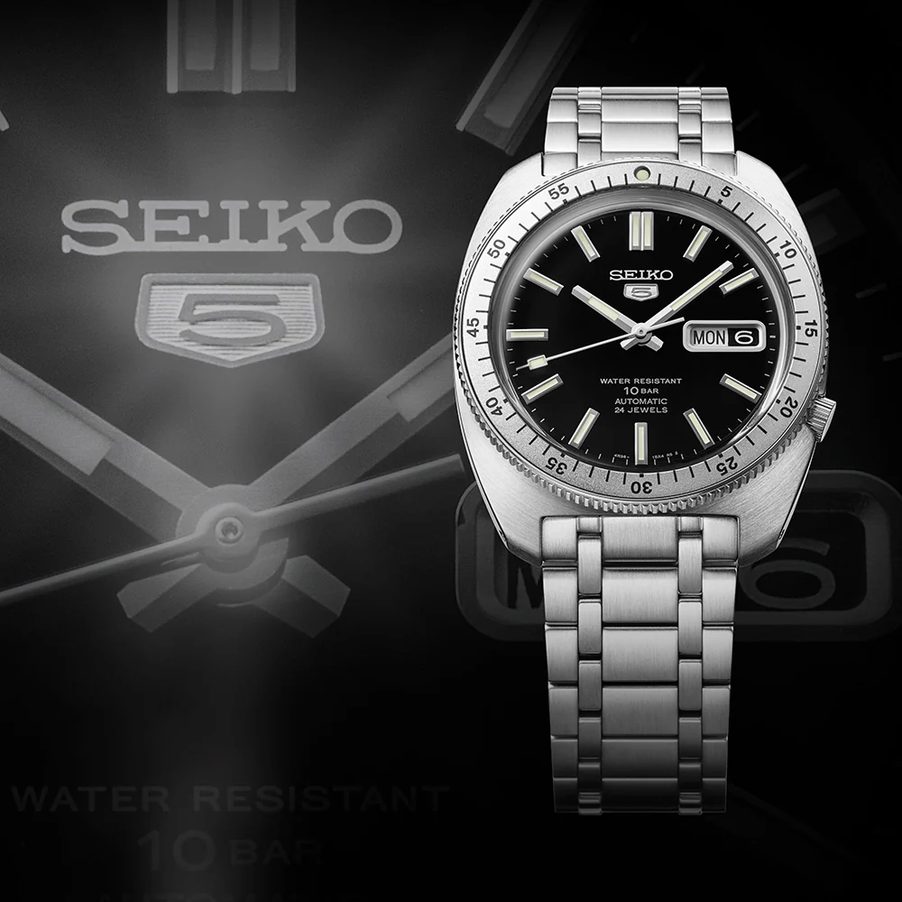 Seiko 5 Heritage Re-Creation SRPL93K 'Gene Kranz' Automatic Limited Edition - Image 5