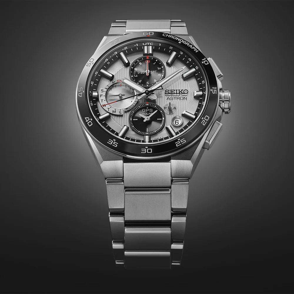 Seiko Astron SSH153J GPS Solar 5X Dual-Time Chronograph - Image 2