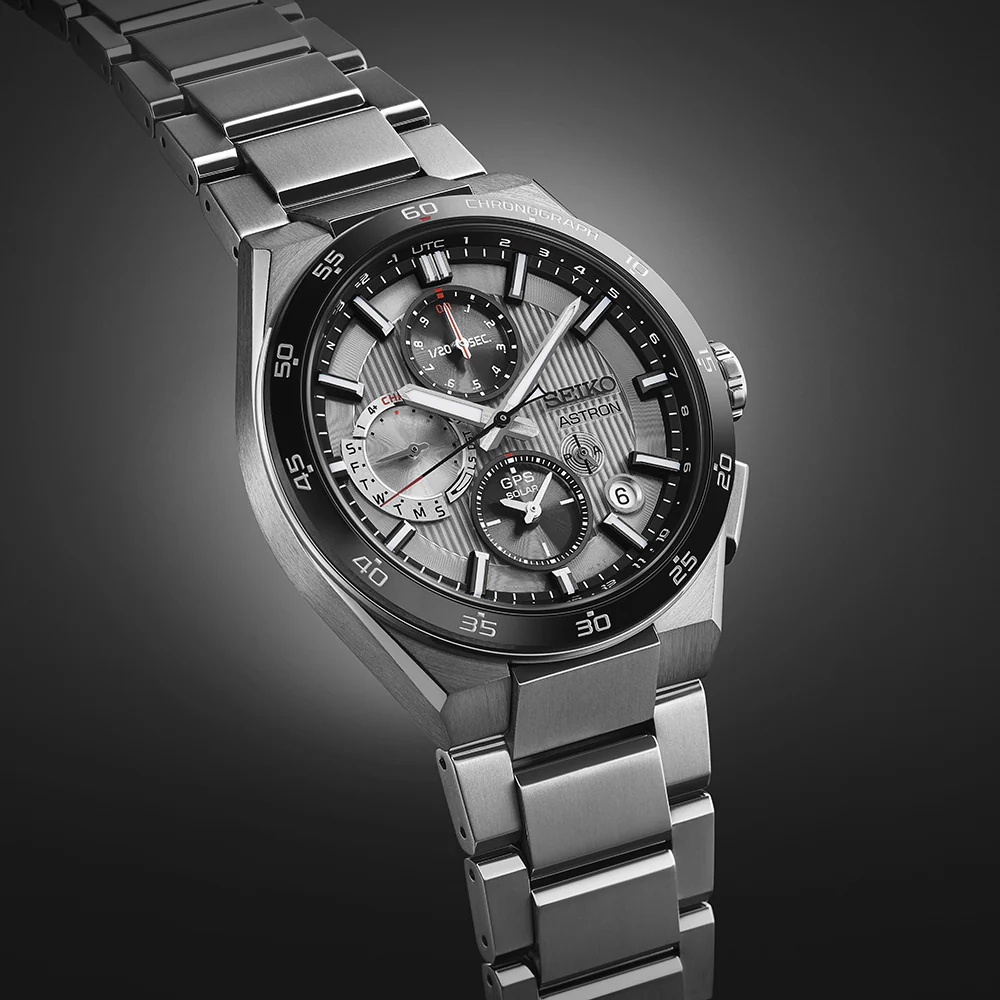 Seiko Astron SSH153J GPS Solar 5X Dual-Time Chronograph - Image 3