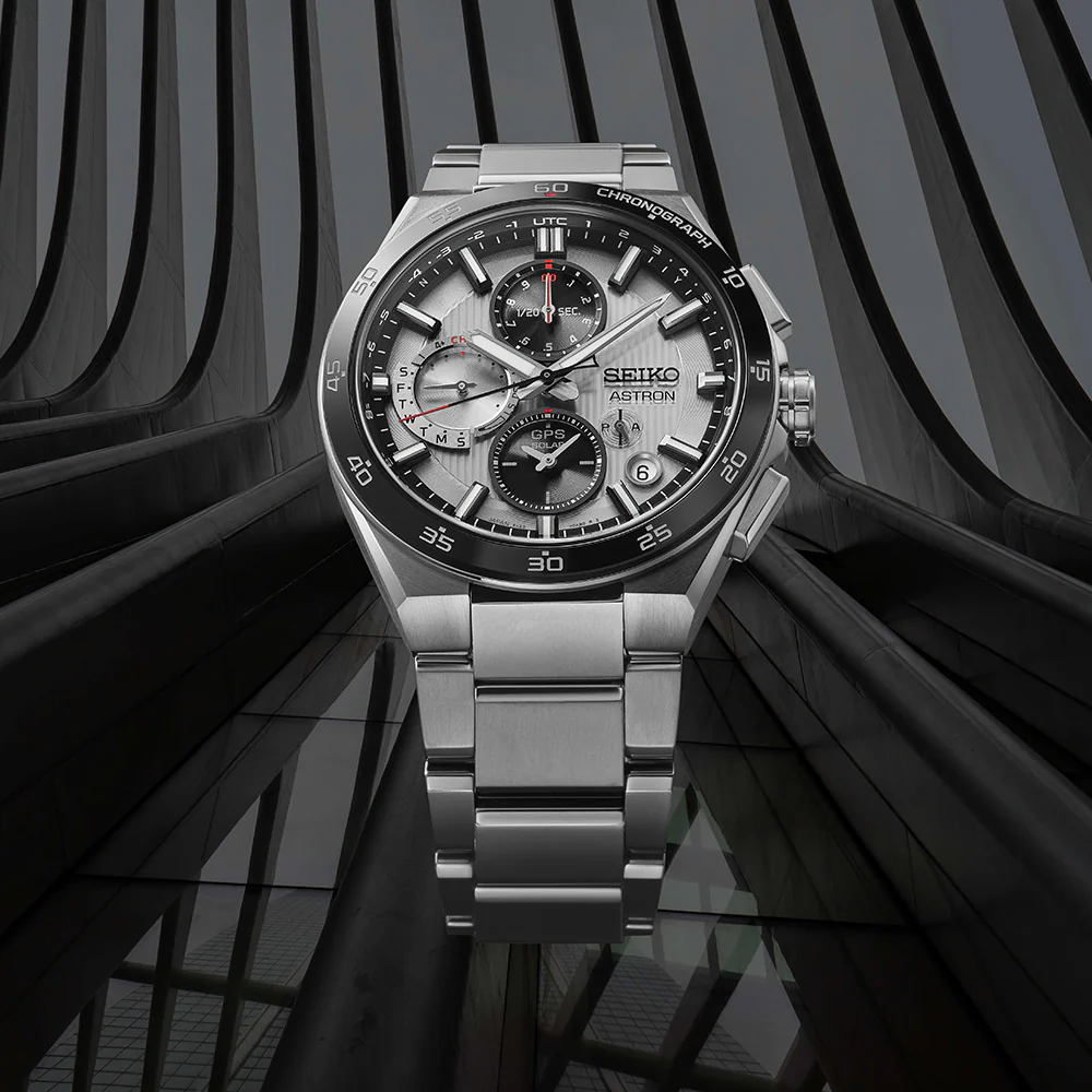 Seiko Astron SSH153J GPS Solar 5X Dual-Time Chronograph - Image 4