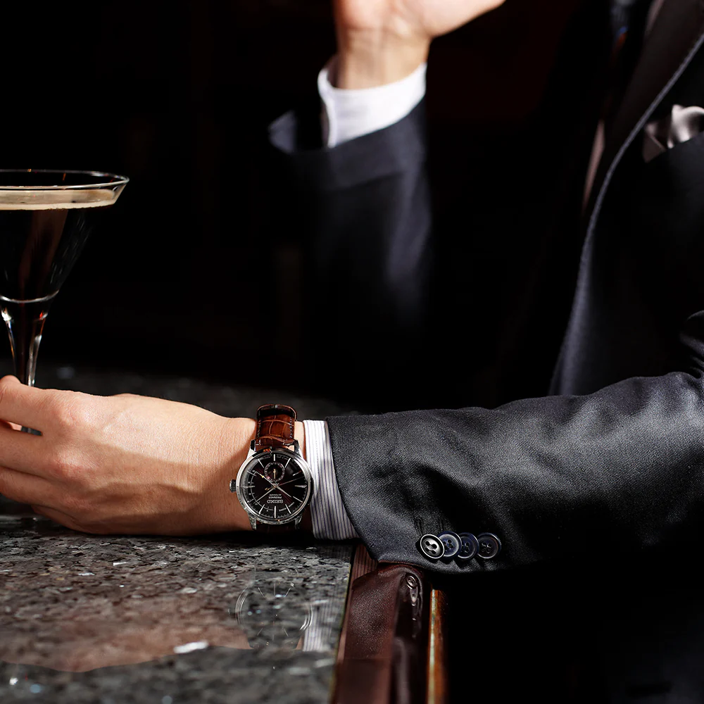 Seiko Presage 'Black Cat Martini' Cocktail Time SSA393J - Image 2