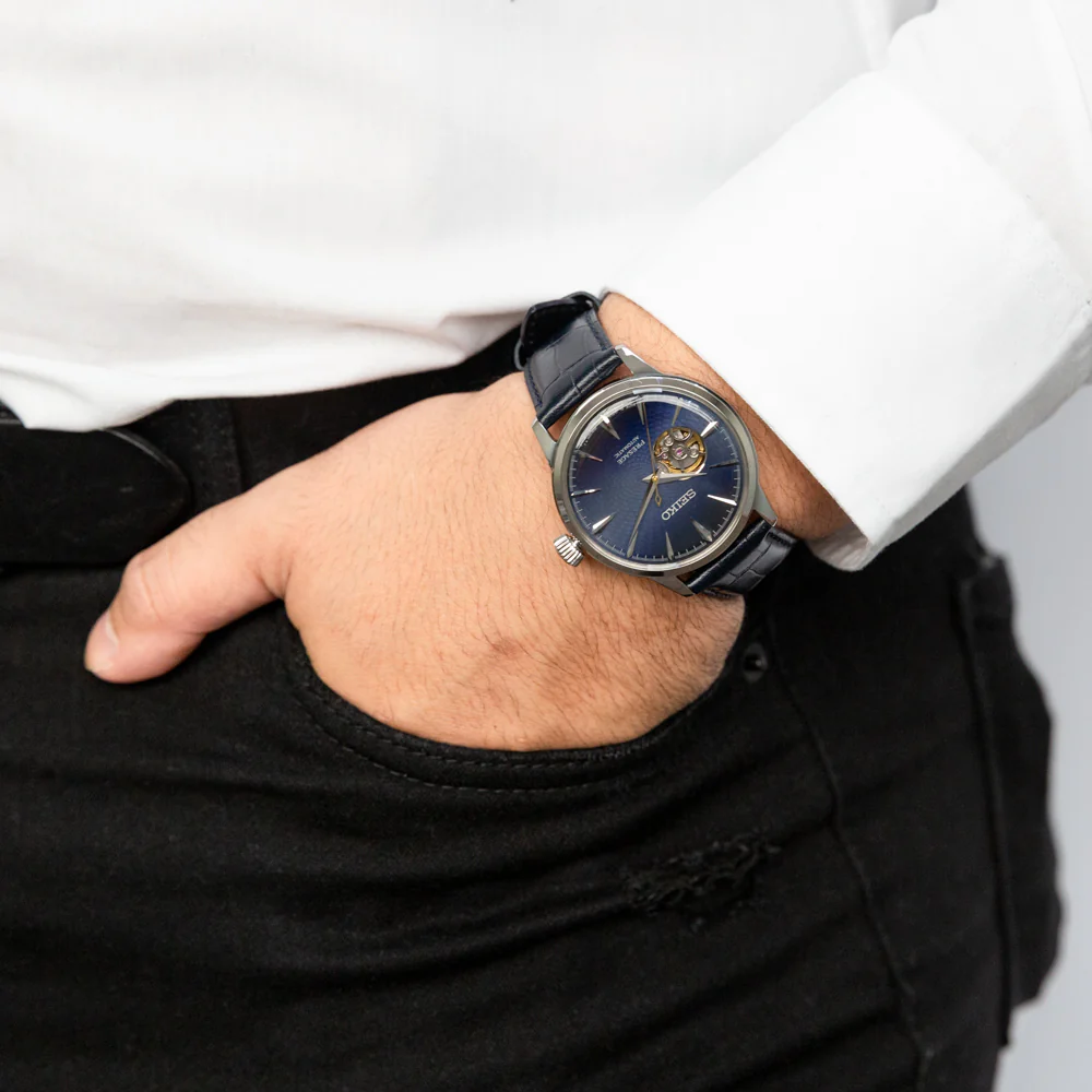 Seiko Presage Blue Moon Cocktail Time SSA405J Automatic - Image 2