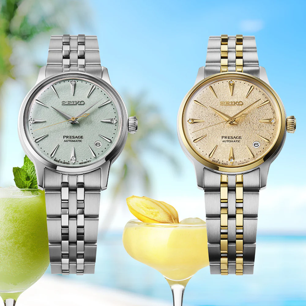 Seiko Presage Cocktail Time 'Banana Daquiri' SRPL64J Automatic - Image 4