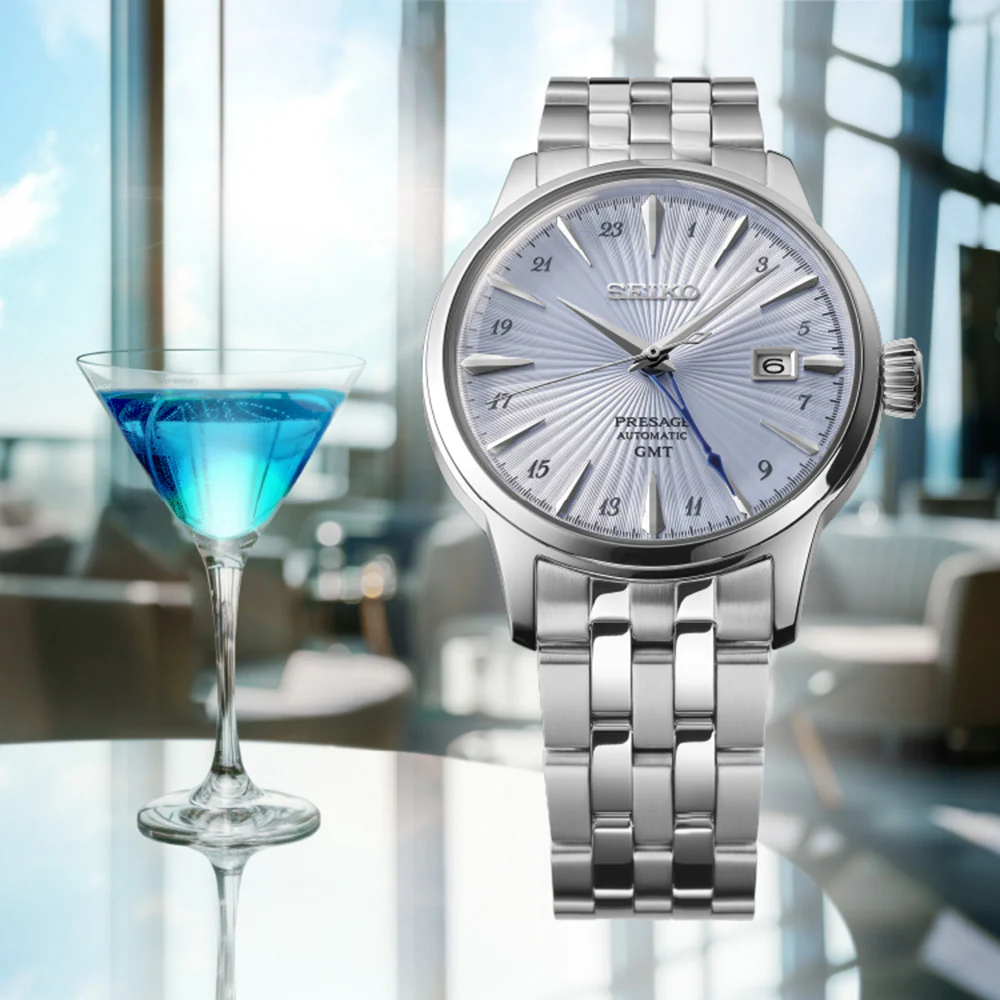 Seiko Presage Cocktail Time GMT SSK037J Automatic - Image 2