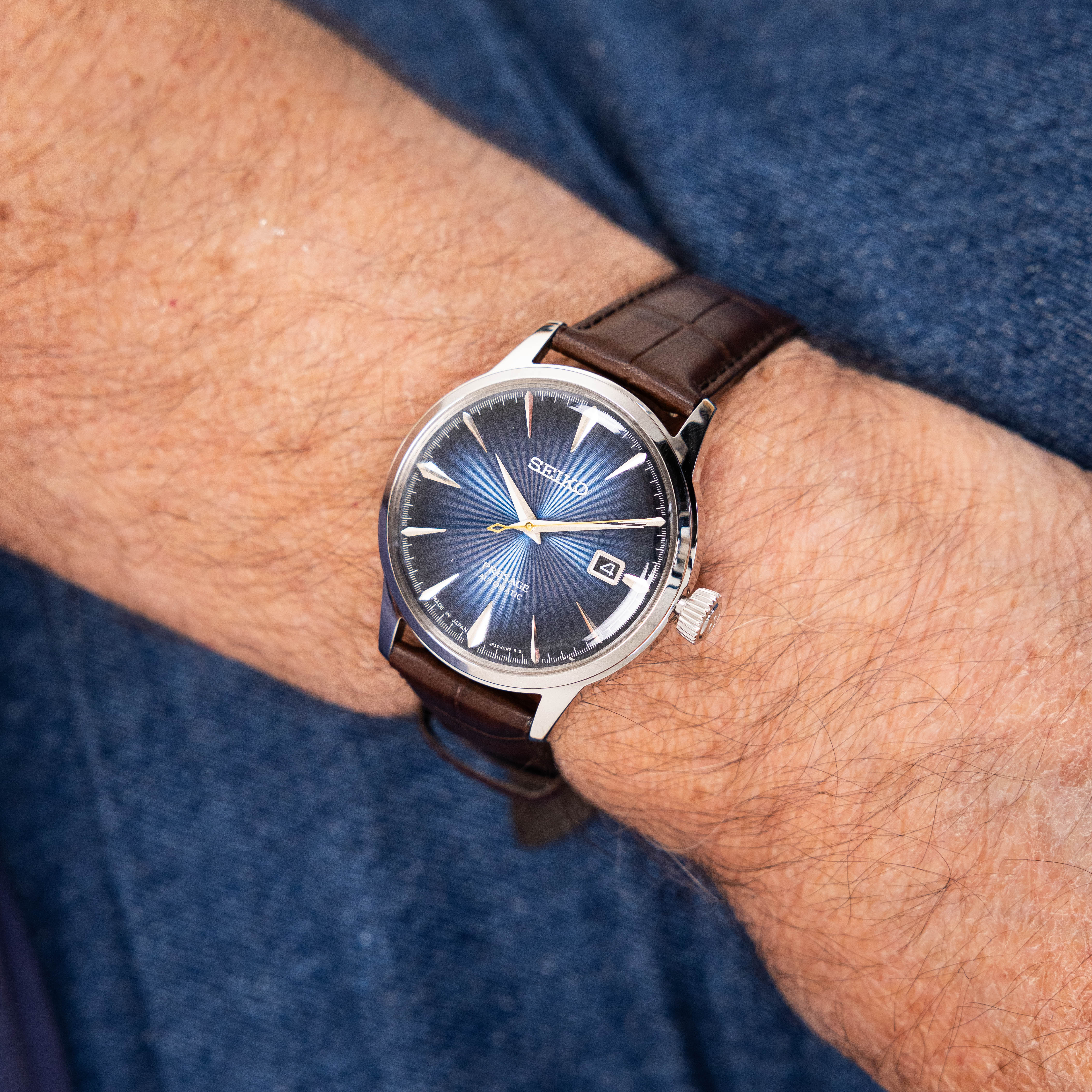 Seiko Presage Cocktail Time 'Midnight Blue Moon' SRPK15J - Image 4