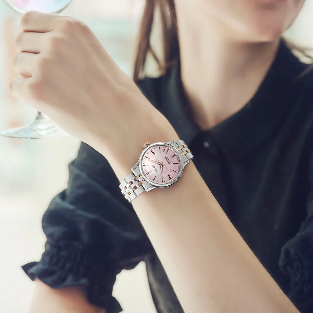 Seiko Presage Cocktail Time 'Sakura Aviation' SRPM06J Automatic Limited Editon - Image 4