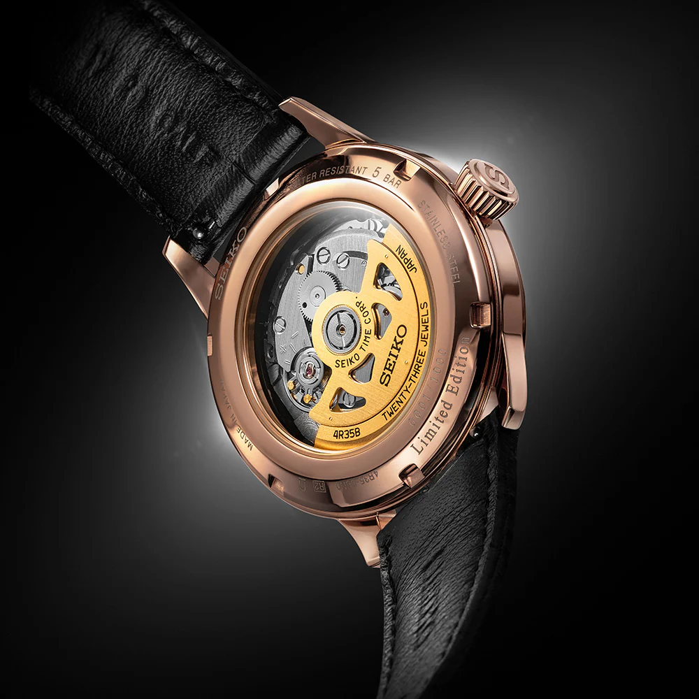 Seiko Presage Cocktail Time SRPL20J Australasian Lark II Limited Edition "Ichigo Ichie" - Image 5