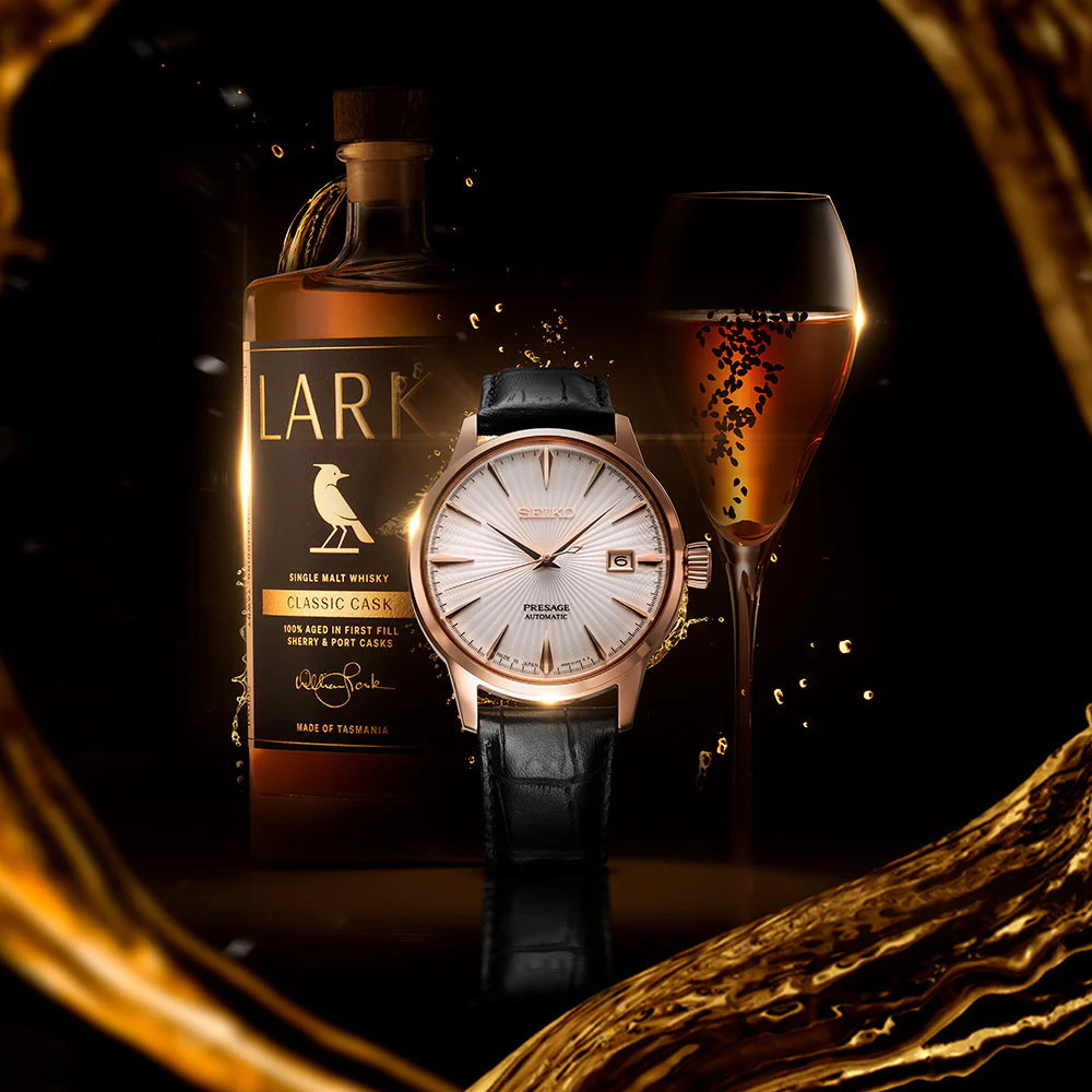 Seiko Presage Cocktail Time SRPL20J Australasian Lark II Limited Edition "Ichigo Ichie" - Image 6