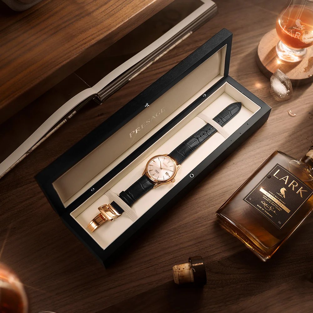 Seiko Presage Cocktail Time SRPL20J Australasian Lark II Limited Edition "Ichigo Ichie" - Image 7