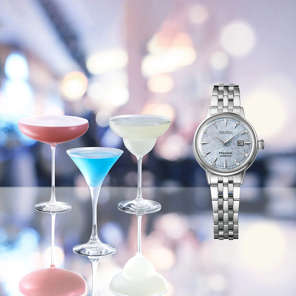 Seiko Presage 'Skydiving' Cocktail Time SRE007J  Automatic - Image 3