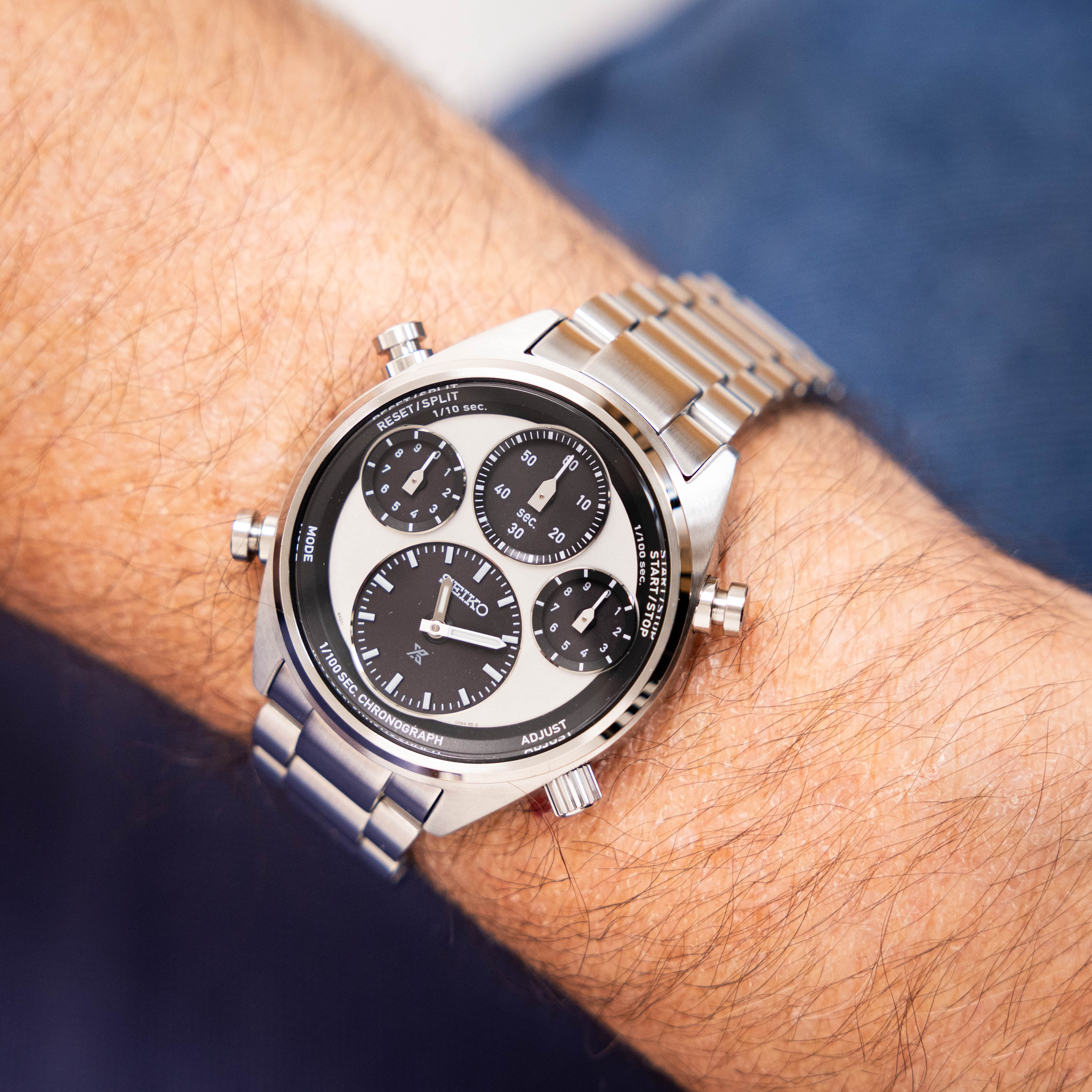 Seiko Prospex SFJ001P Speedtimer 'Panda' Watch - Image 2