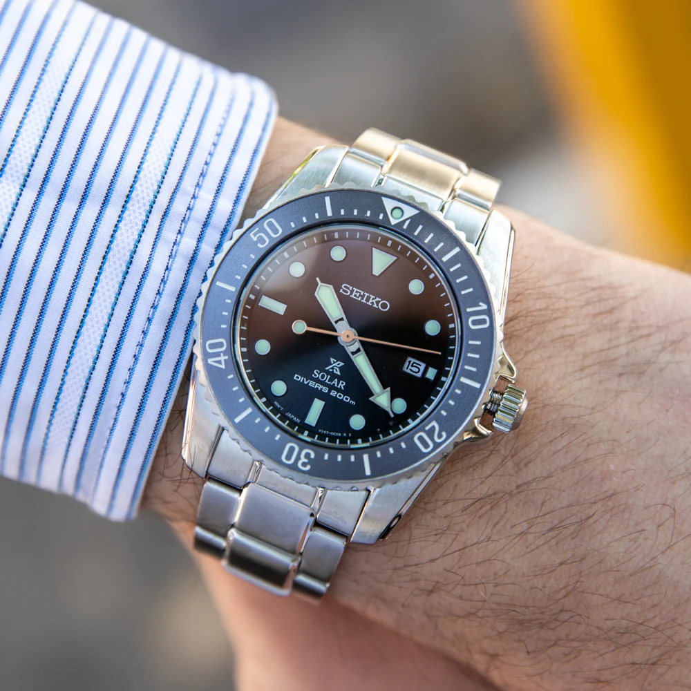 Seiko Prospex SNE569P Solar Divers Watch - Image 2