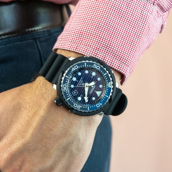 Seiko Prospex Solar SNE518P Save The Ocean Divers Watch - Image 2