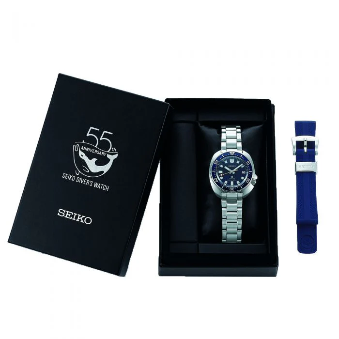 Seiko SPB183J Marine Blue Automaticl Divers Watch with additional Silicone Strap - Image 3