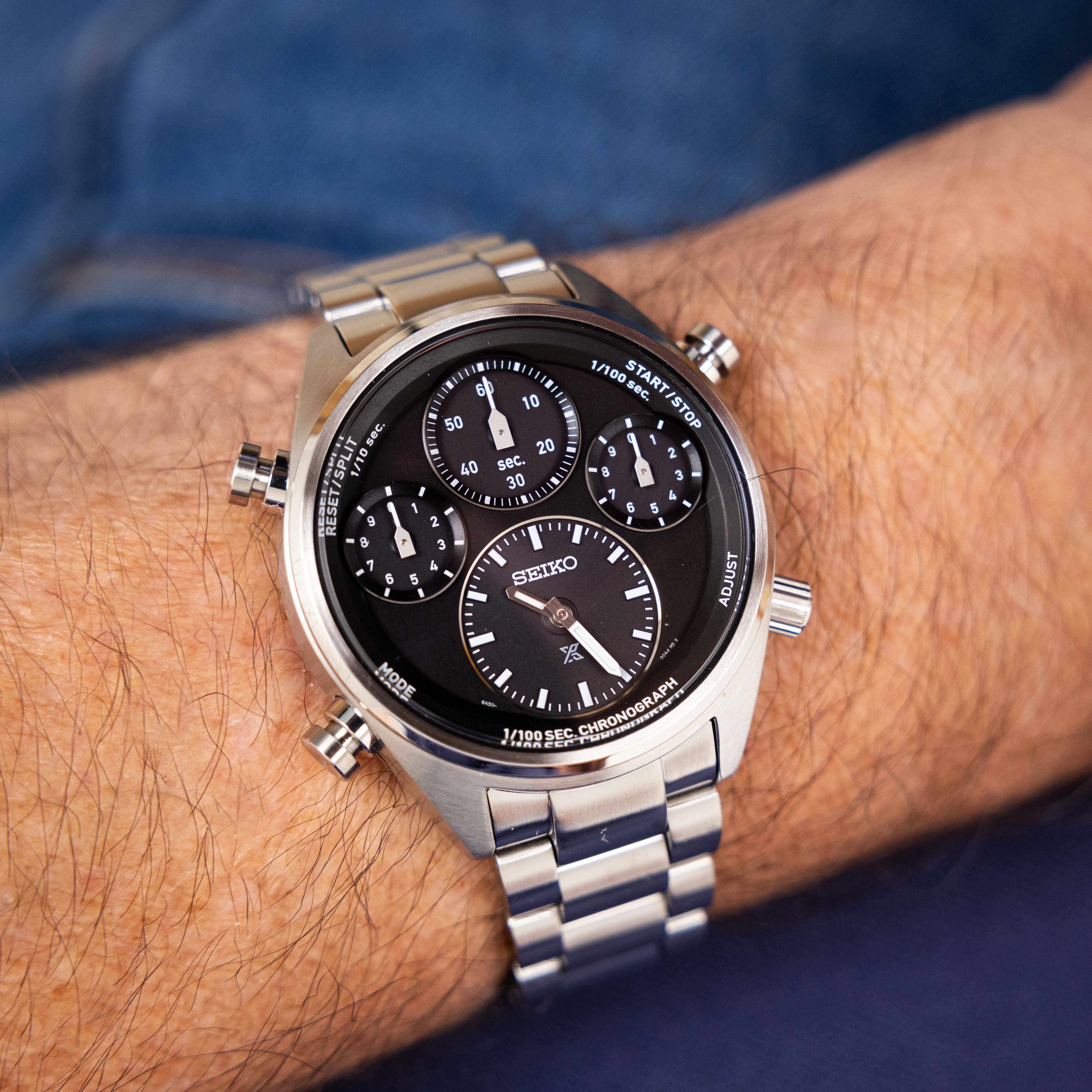Seiko Speedtimer Solar SFJ003P Chronograph - Image 2