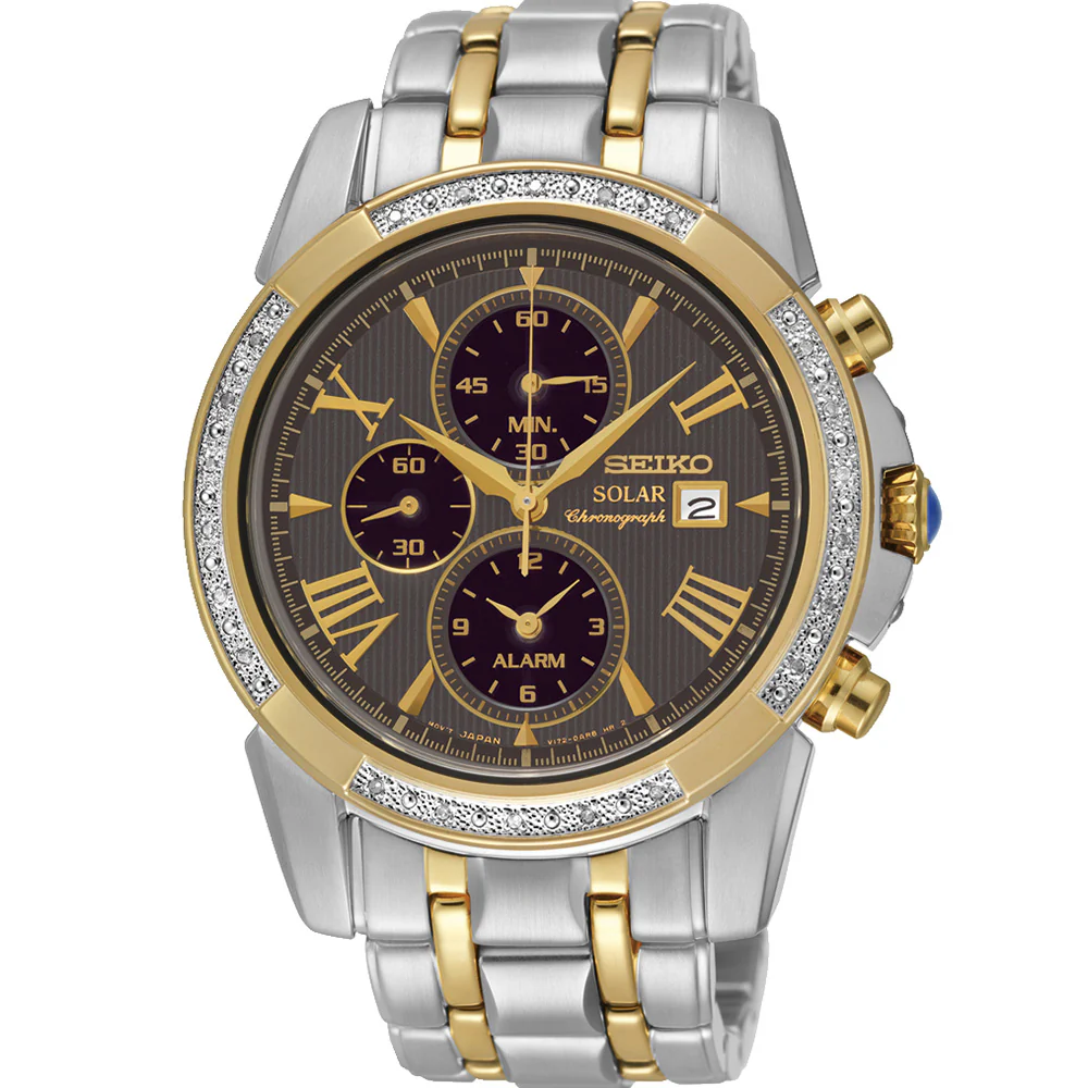 Seiko SSC312P-9 Le Grand Sport Solar Diamond Set - Image 2
