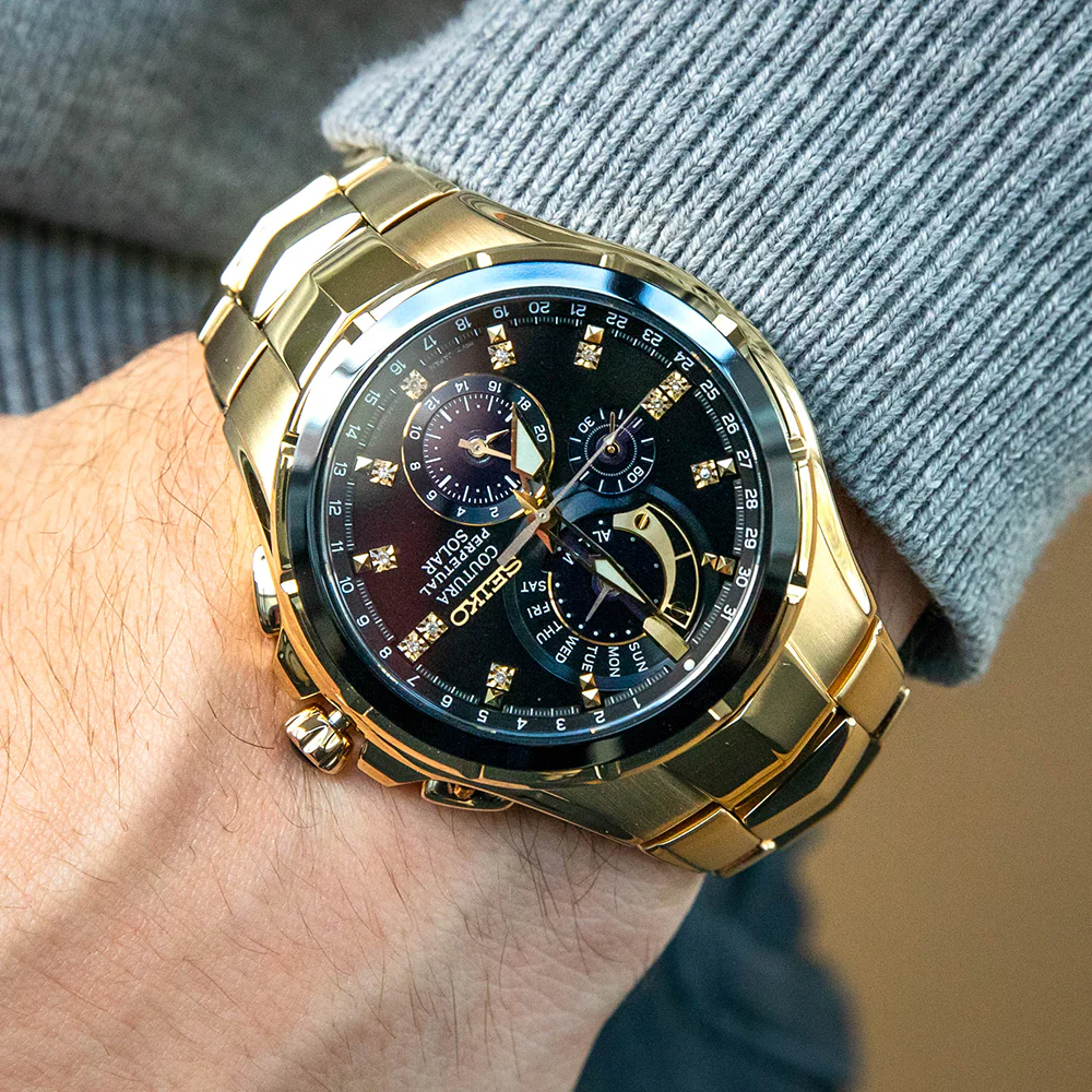 Seiko SSC572P Coutura Solar Perpetual - Image 2