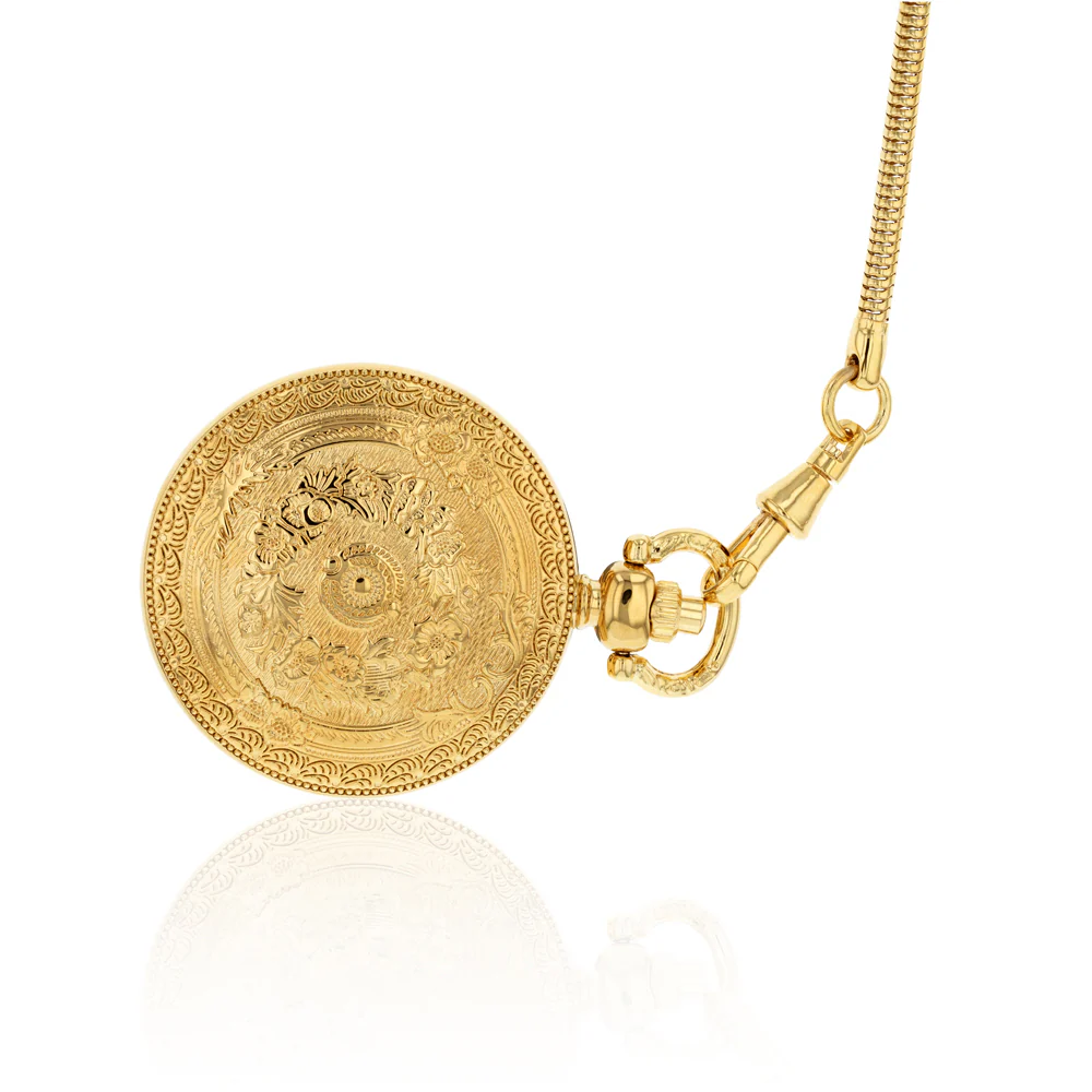 Sekonda SK3799 Gold Tone Pocket Watch - Image 2