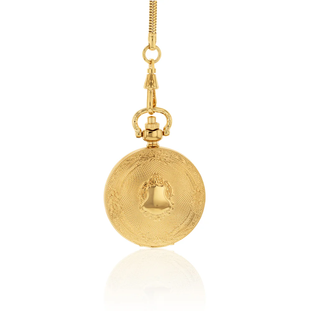 Sekonda SK3799 Gold Tone Pocket Watch - Image 4