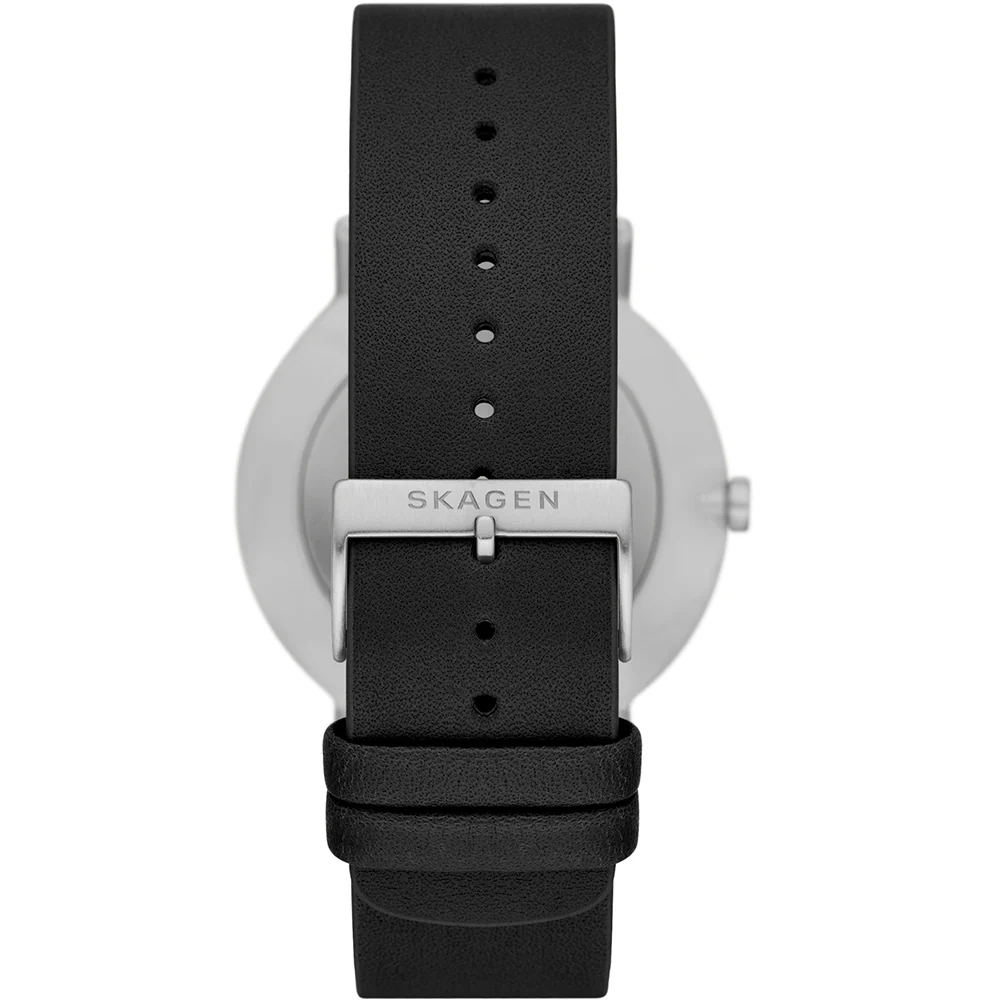 Skagen Kuppel Limited Edition SKL2001 Black Leather Mens Watch - Image 3