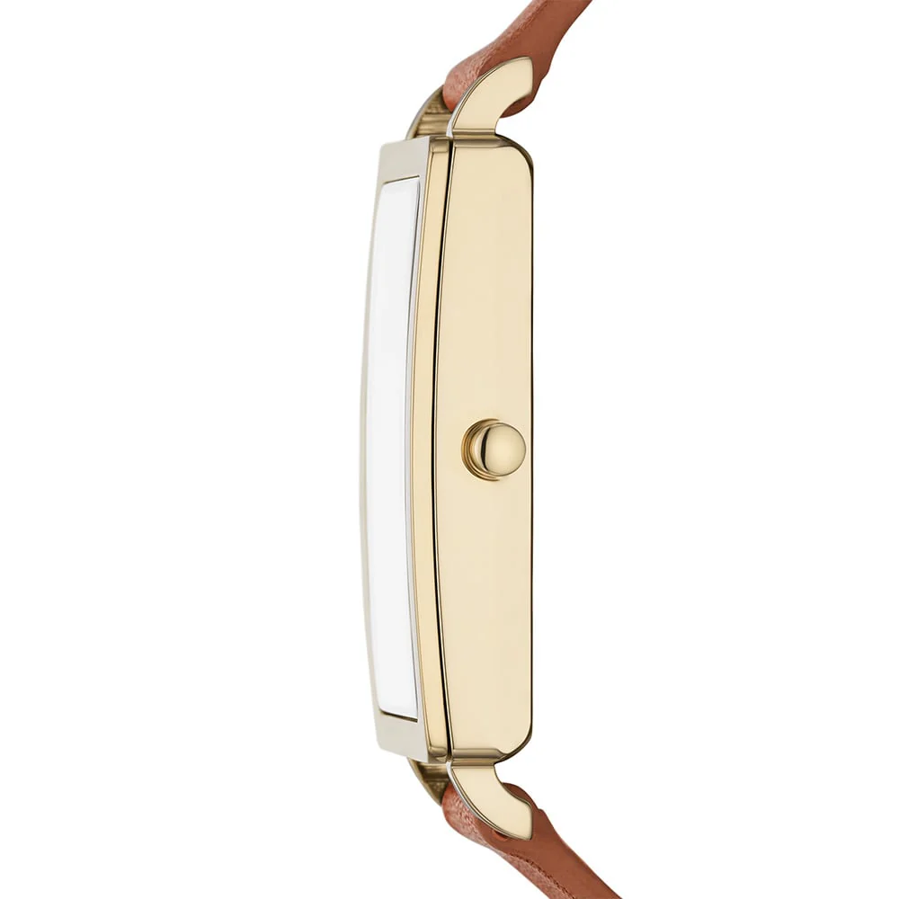 Skagen SKW3097 Hagen Brown Leather Ladies Watch - Image 2