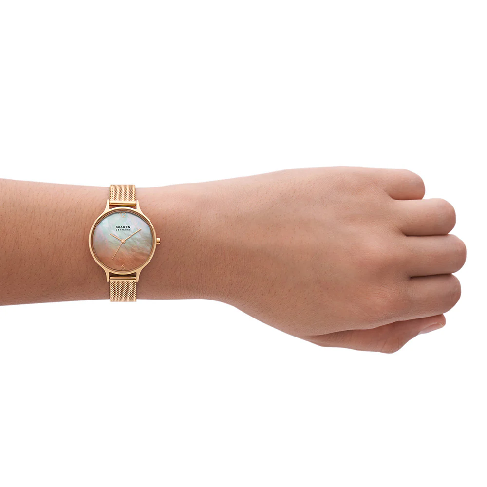 Skagen SKW3107 Anita Lille Rose Gold Ladies Watch - Image 4
