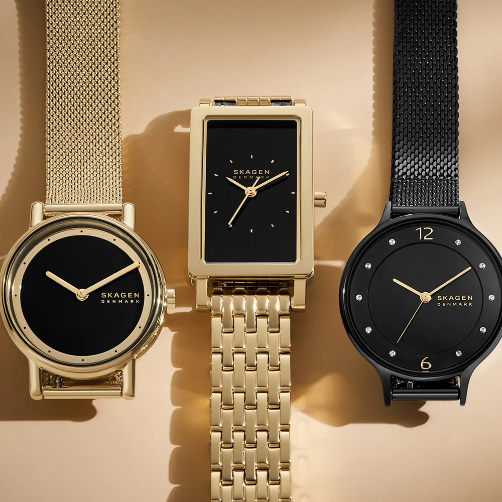 Skagen SKW3112 Anita Lille Black Ladies Watch - Image 5