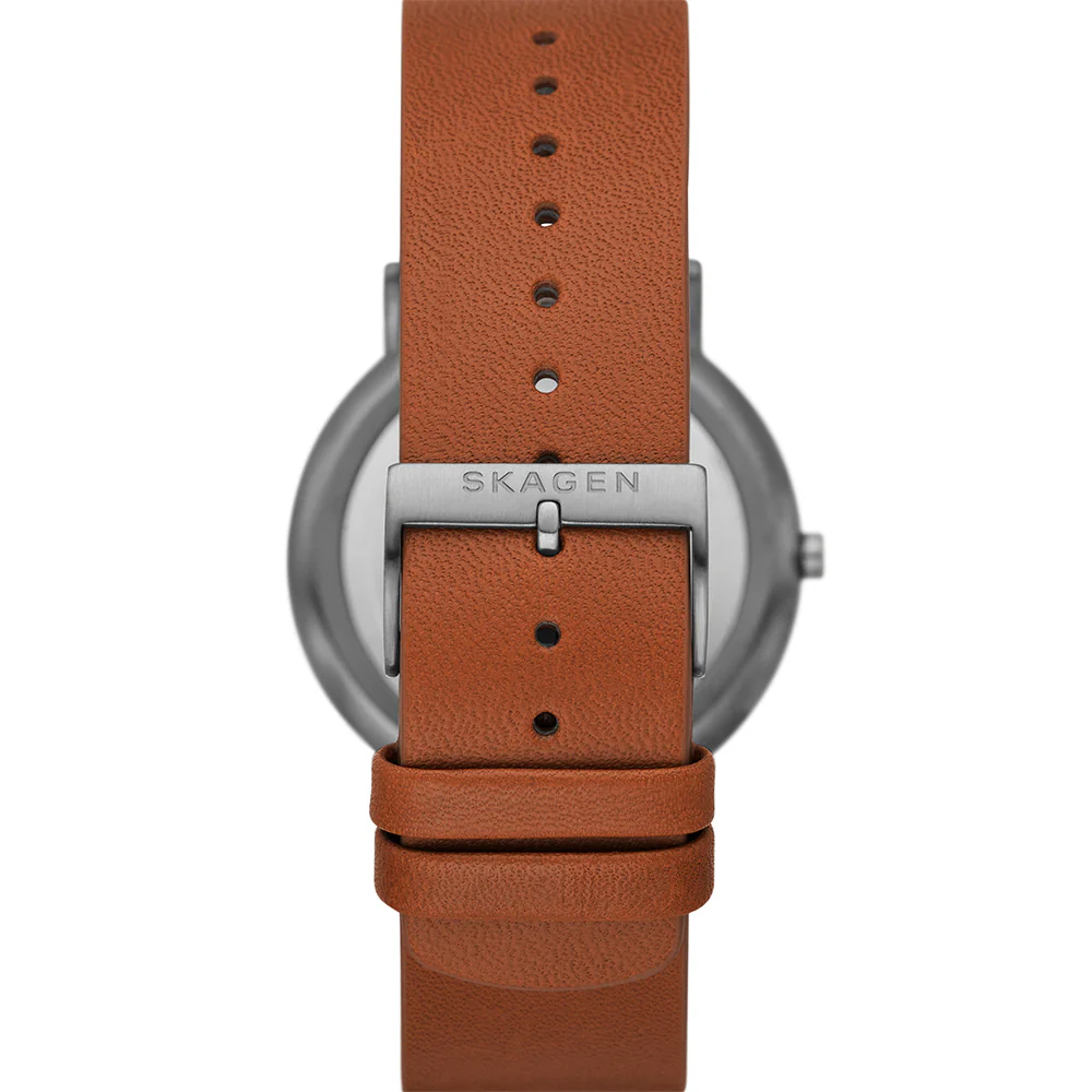 Skagen SKW6899 Signatur Tan Leather Mens Watch - Image 3
