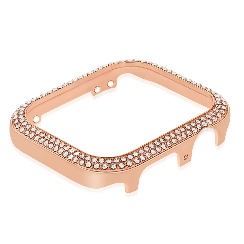 Sparkling Watch Case Rose Colour 40mm Compatible with Apple Case Series 4, 5 & 6 - Image 2