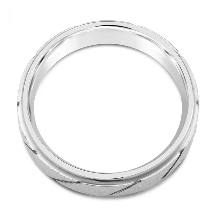 Stainless Steel Gents Patterned Ring - Image 2