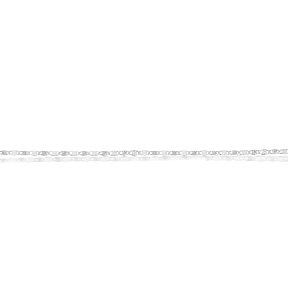 Sterling Silver 19cm Fancy Dicut Twist Bracelet - Image 3