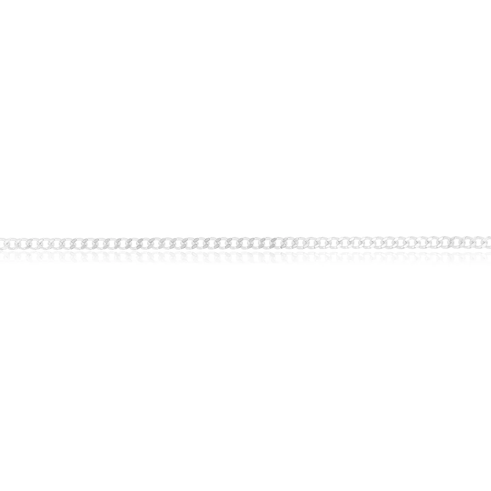 Sterling Silver 60 Gauge Curb Chain 45cm - Image 3