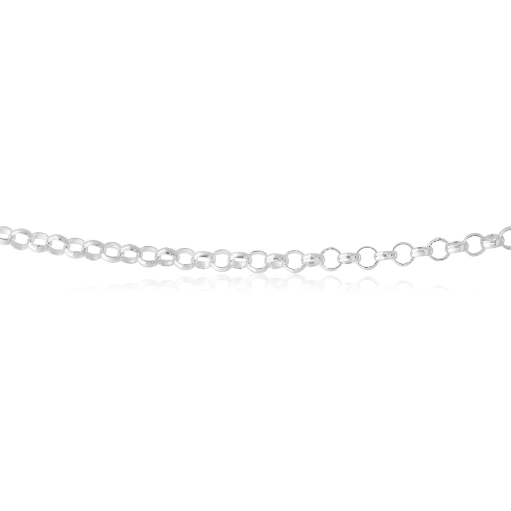 Sterling Silver 70 Gauge 70cm Belcher Chain - Image 2