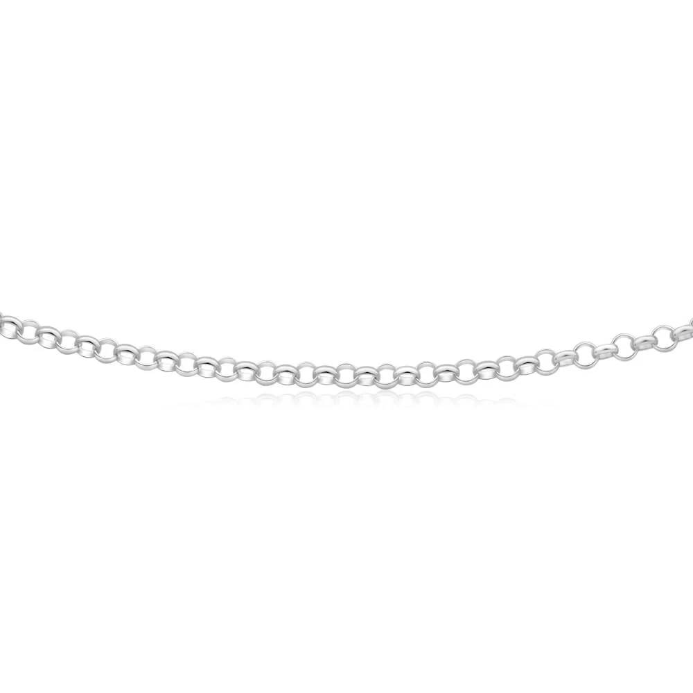 Sterling Silver 80cm 70 Gauge Belcher Chain - Image 2