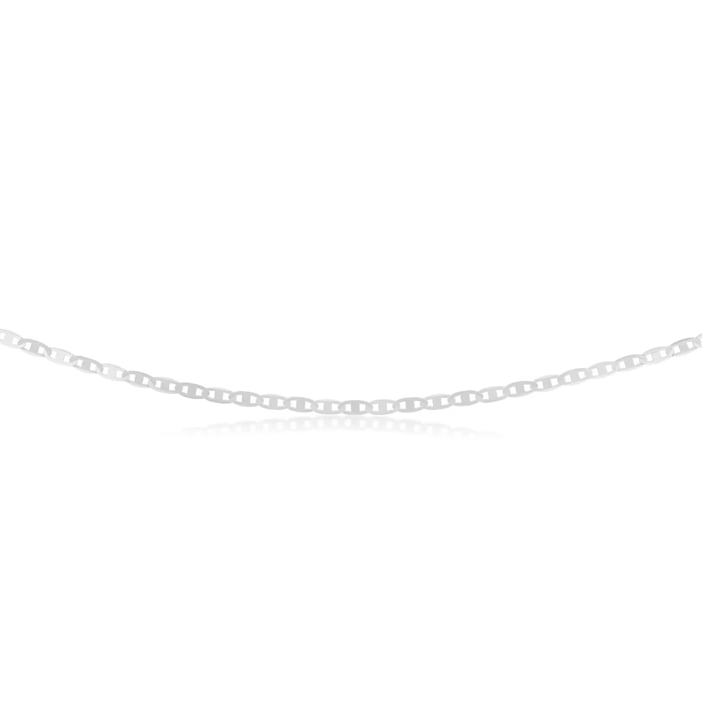 Sterling Silver Anchor 50 Gauge 55cm Chain - Image 2