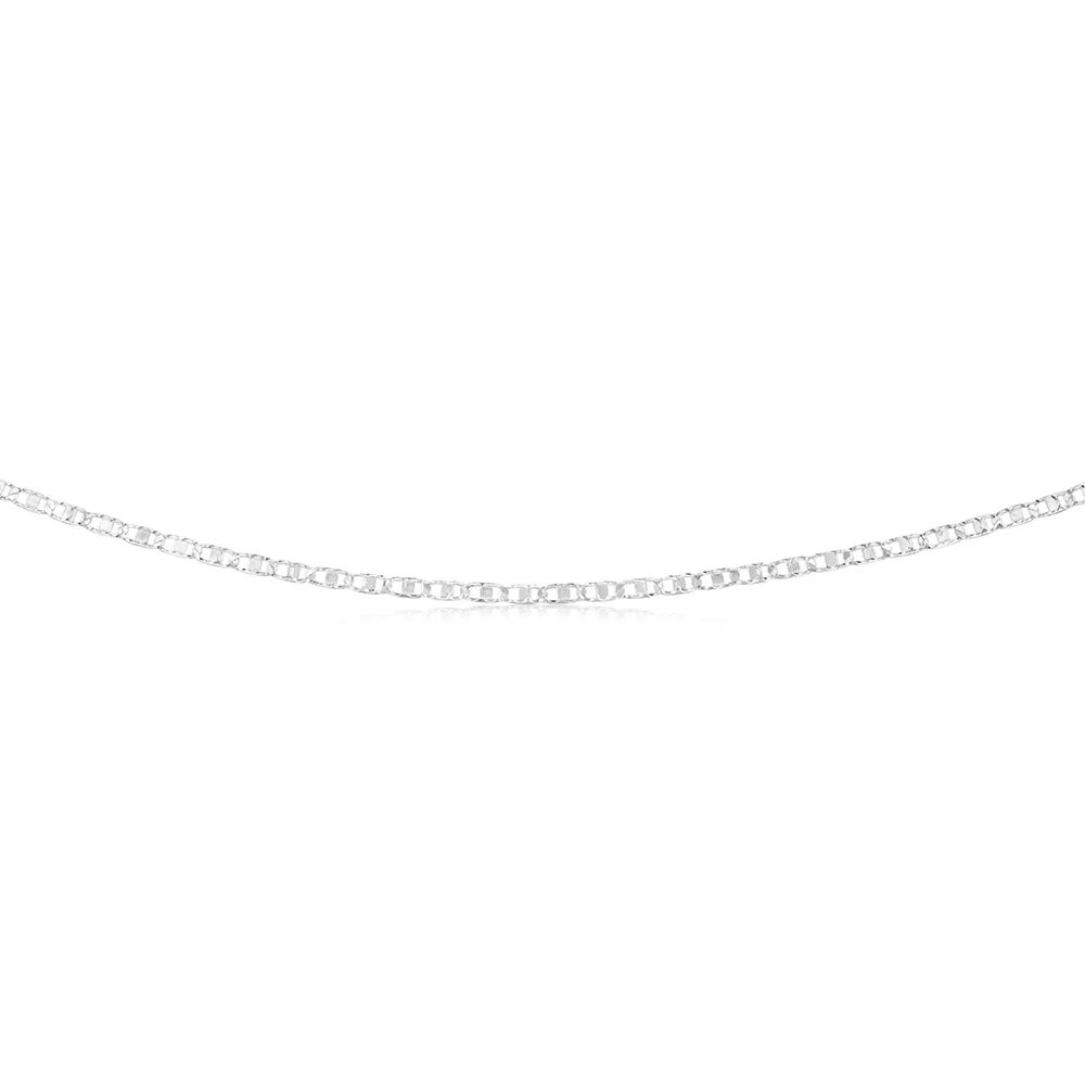 Sterling Silver Anchor 50 Gauge 55cm Chain - Image 2