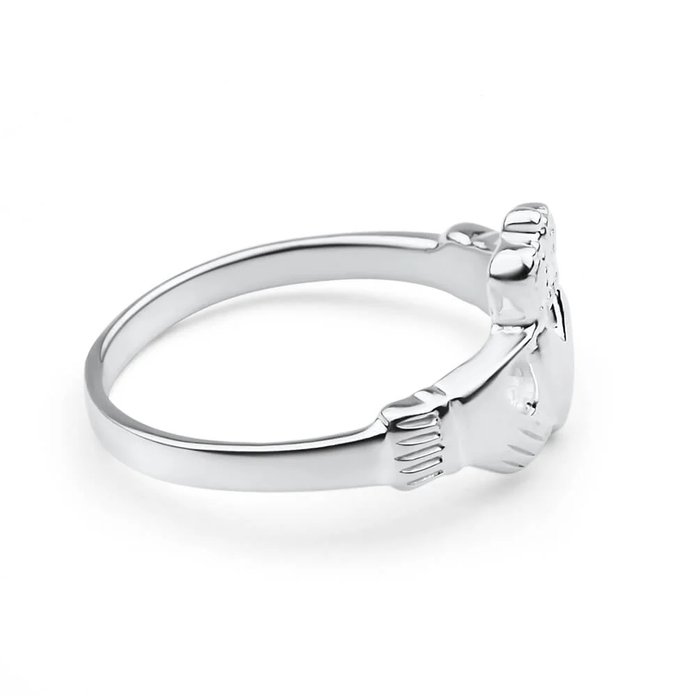 Sterling Silver Claddagh Ring - Image 2