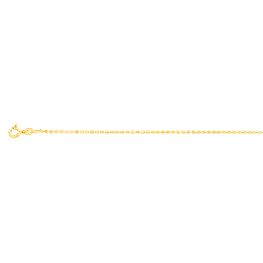 Sterling Silver Gold Plated Diamond Cut Fancy 18+3cm Bracelet - Image 2