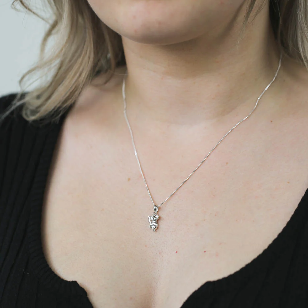 Sterling Silver Koala Pendant - Image 2