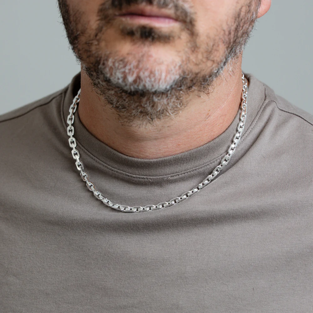 Sterling Silver Link Chain Necklace - Image 4