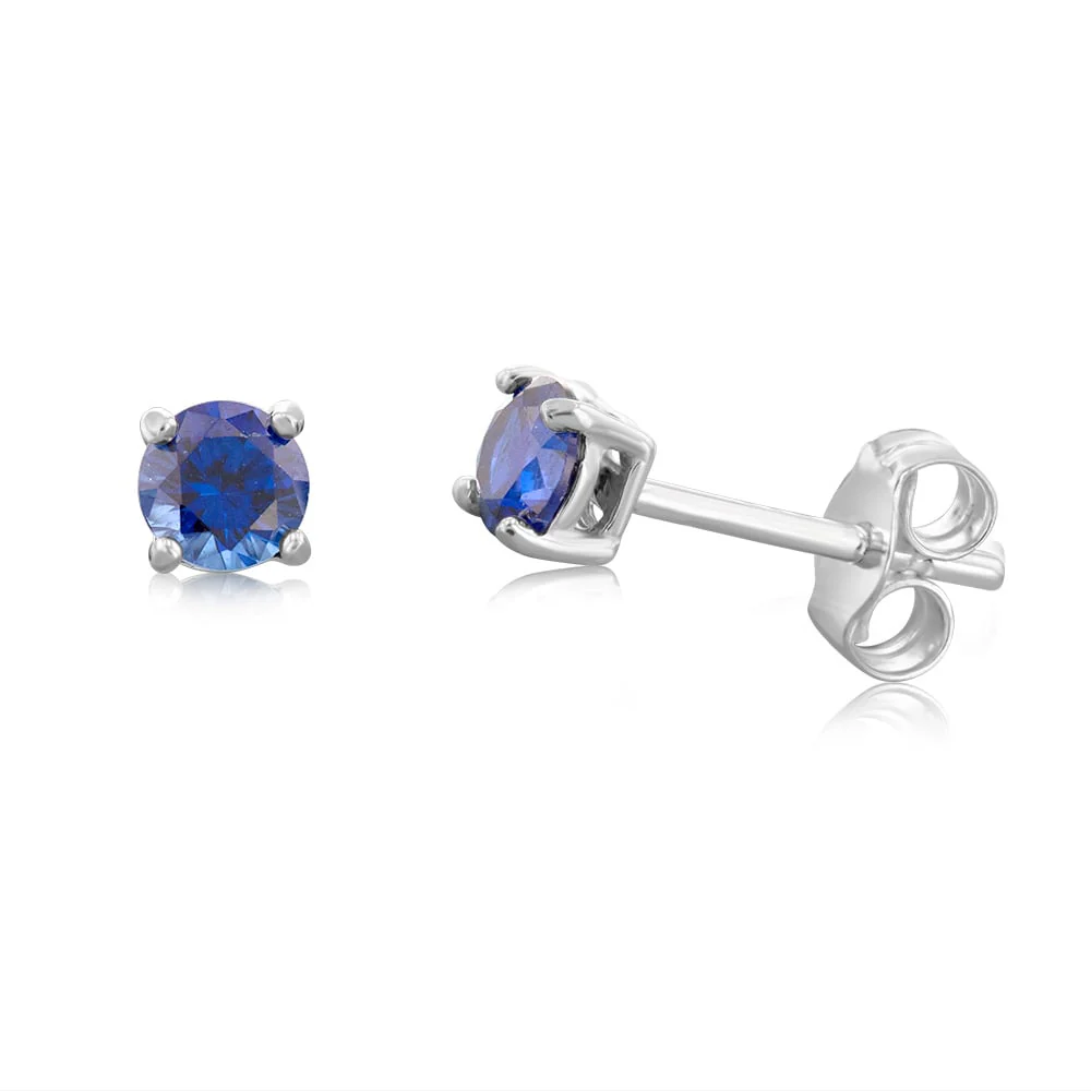 Sterling Silver Multi-Coloured Cubic Zirconia Stud Set - Image 3