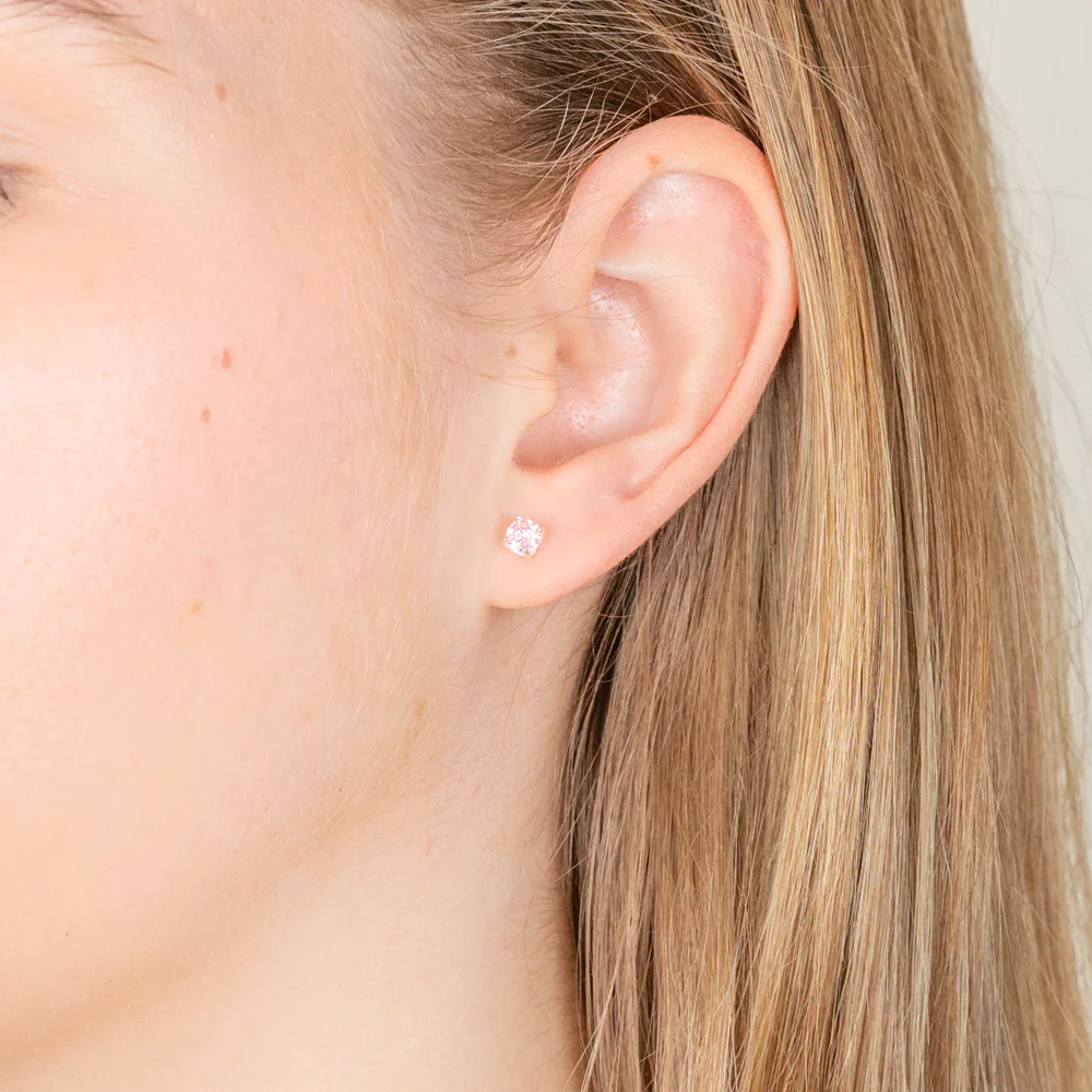 Sterling Silver Multi-Coloured Cubic Zirconia Stud Set - Image 5