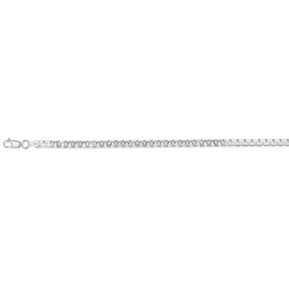 Sterling Silver Patterned 19cm Bracelet - Image 2
