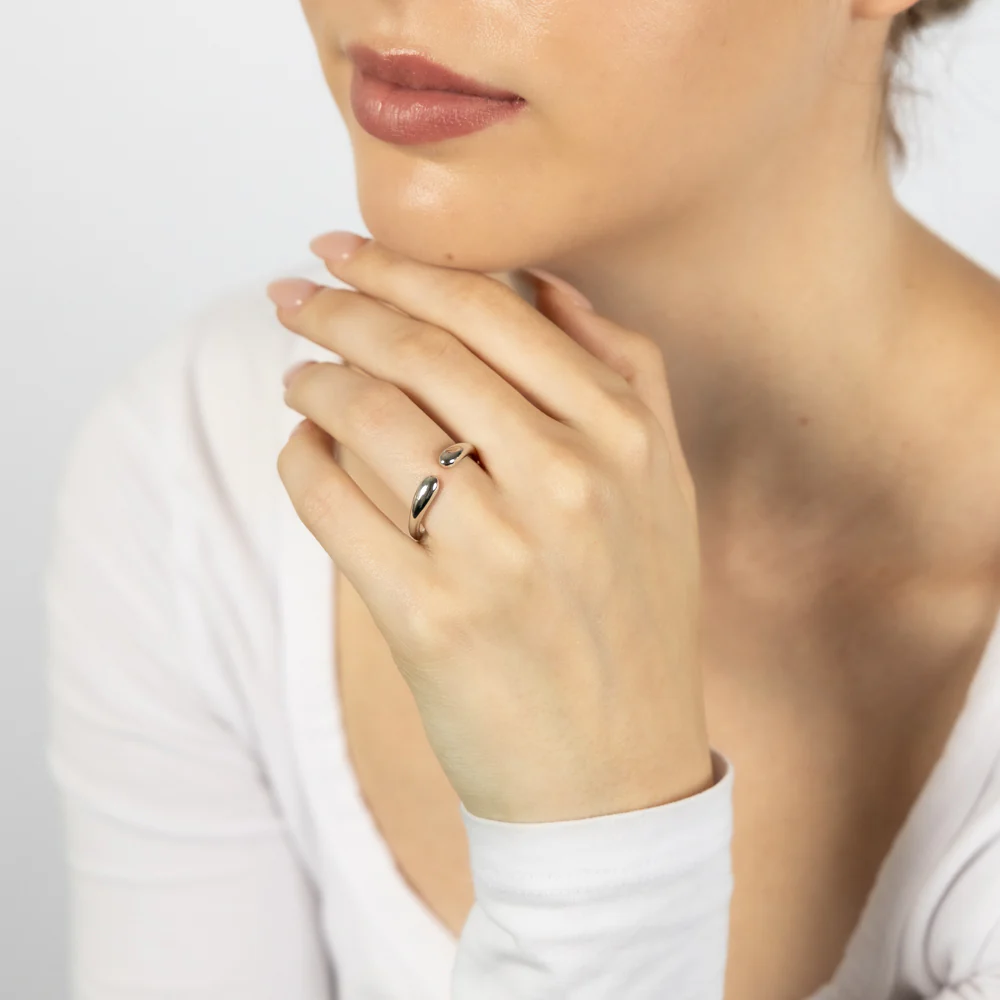 Sterling Silver Polished Open Ring - Image 3